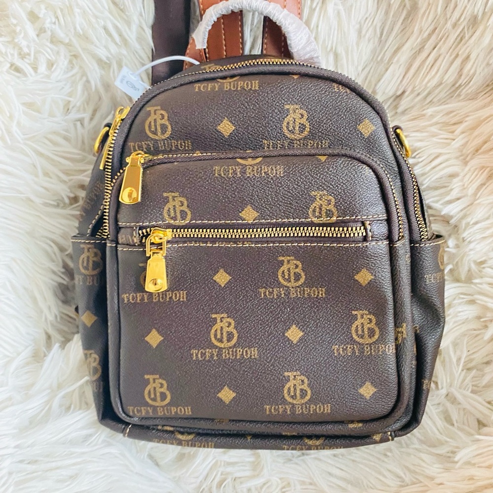 Brown Men's Backpack